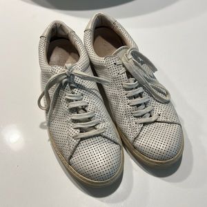 Perforated Tennis Shoes